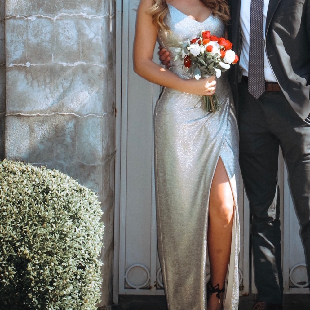 Silver/Gold Gown